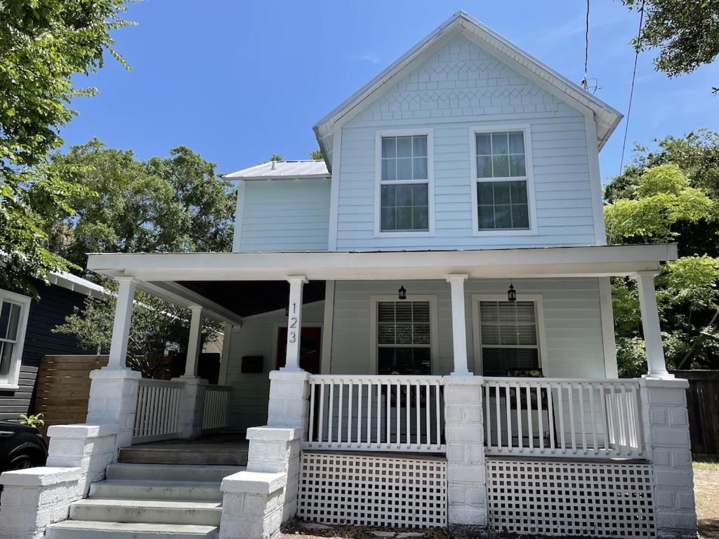 Updated Red Door Revival In Downtown Saint Augustine Eksteriør bilde